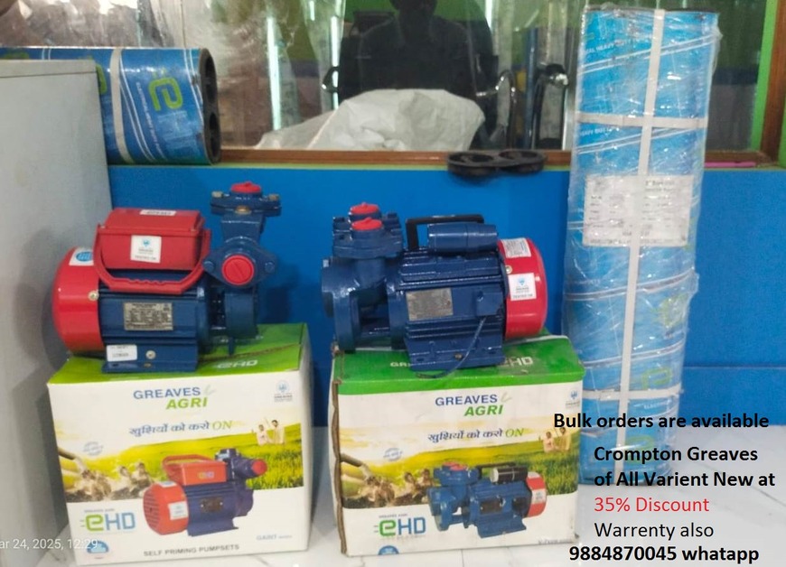 Crompton & Greaves Pumps NEW 35% Discount