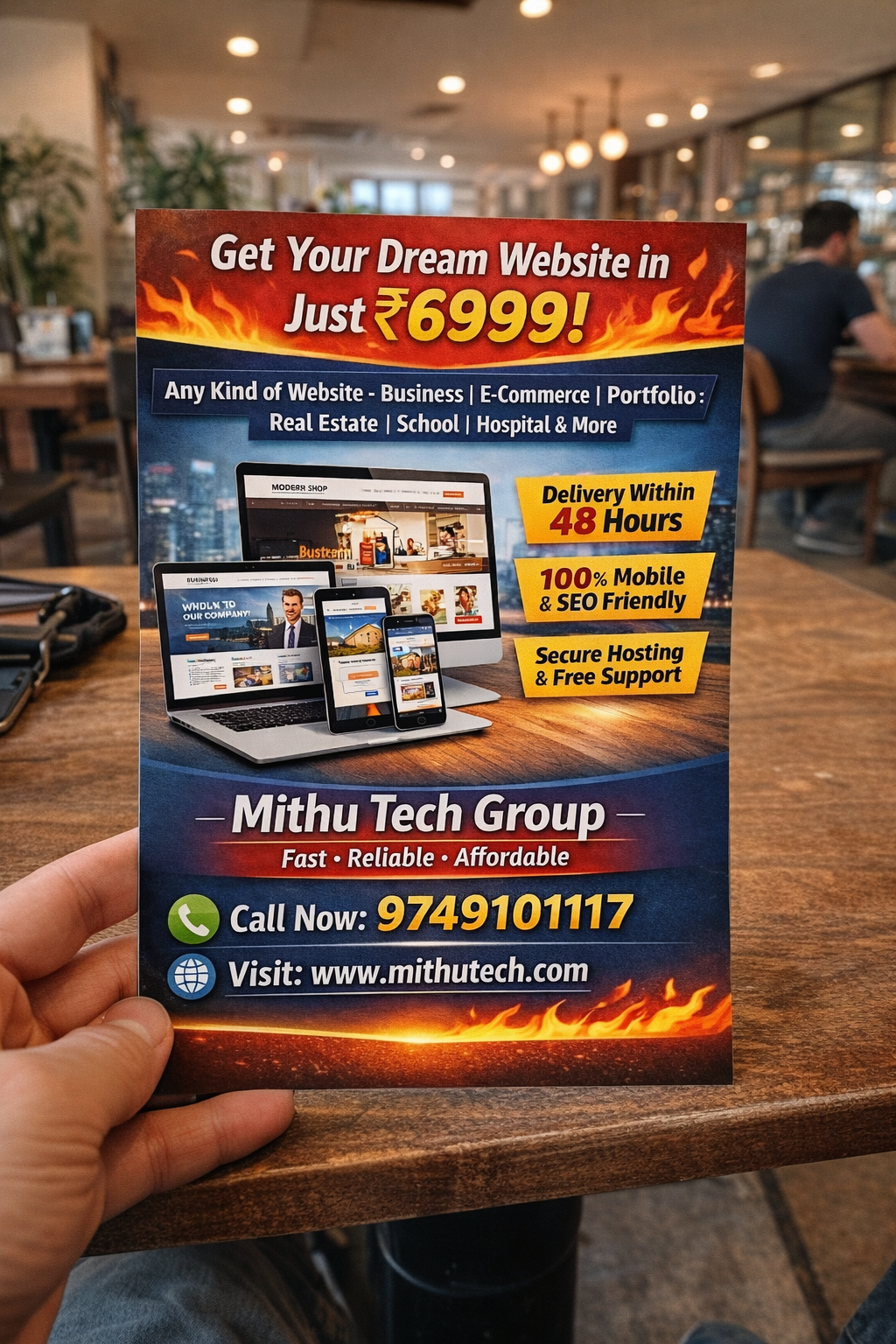 Any type of Website Development Services