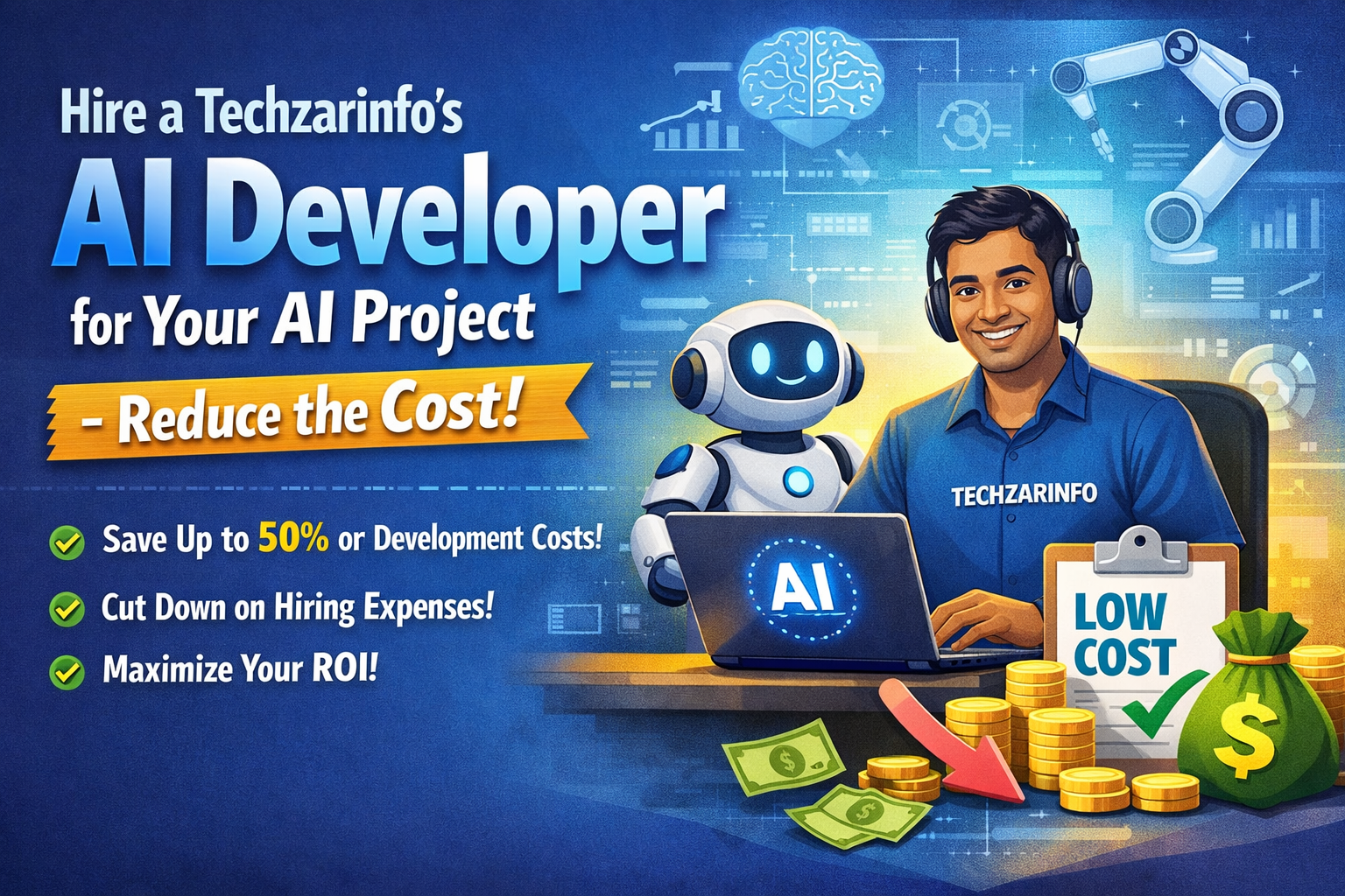 🔥 Build Smart Solutions for Less – Hire AI/ML Developers Now!