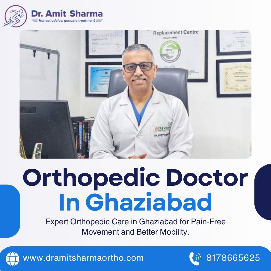 Orthopedic Doctor in Indirapuram Ghaziabad | Dr. Amit Sharma | Yashoda Medicity