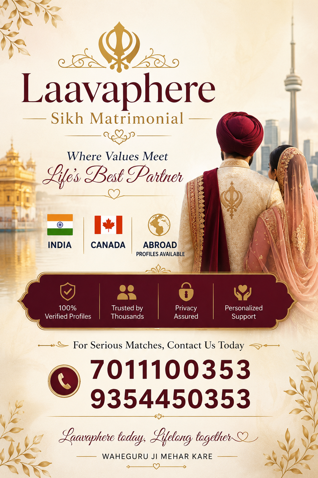 Laava Phere Sikh Matrimonial