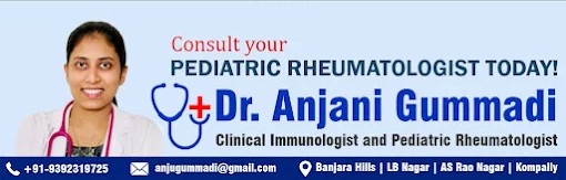 Best Pediatric Immunologist in Hyderabad | Dr. Anjani Gummadi