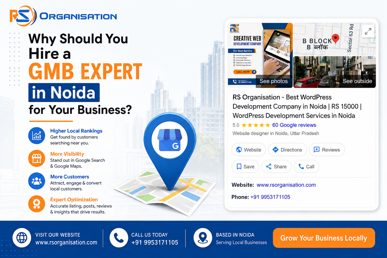 Why Should You Hire a GMB Expert in Noida for Your Business?