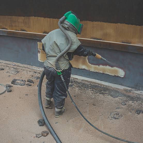 Spray Painting, Sand Blasting, Blasting, Genatting,