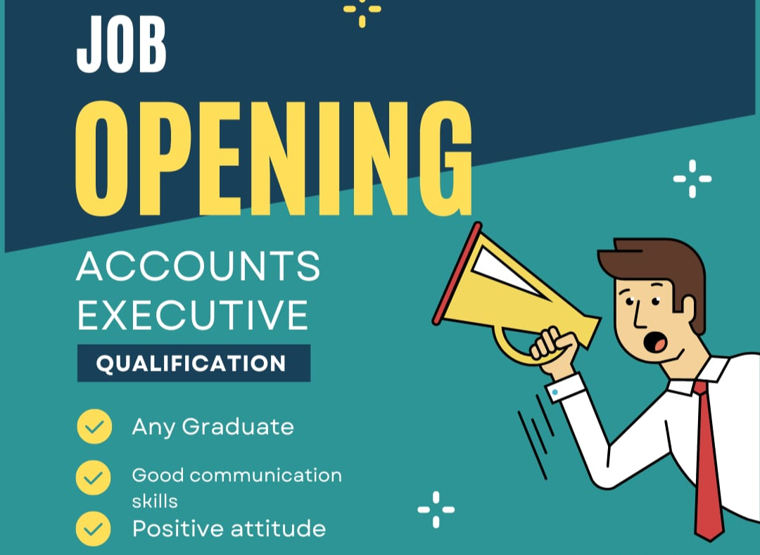 WE ARE HIRING ACCOUNT EXECUTIVE