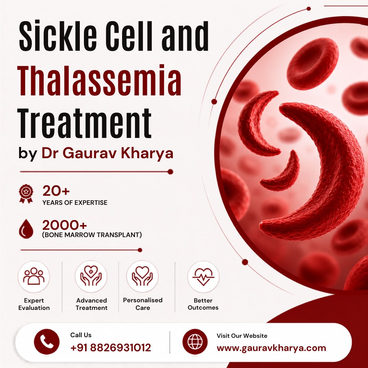 Sickle Cell and Thalassemia Treatment by Dr Gaurav Kharya