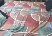 Iron bed without storage with mattress 6.5″/7″