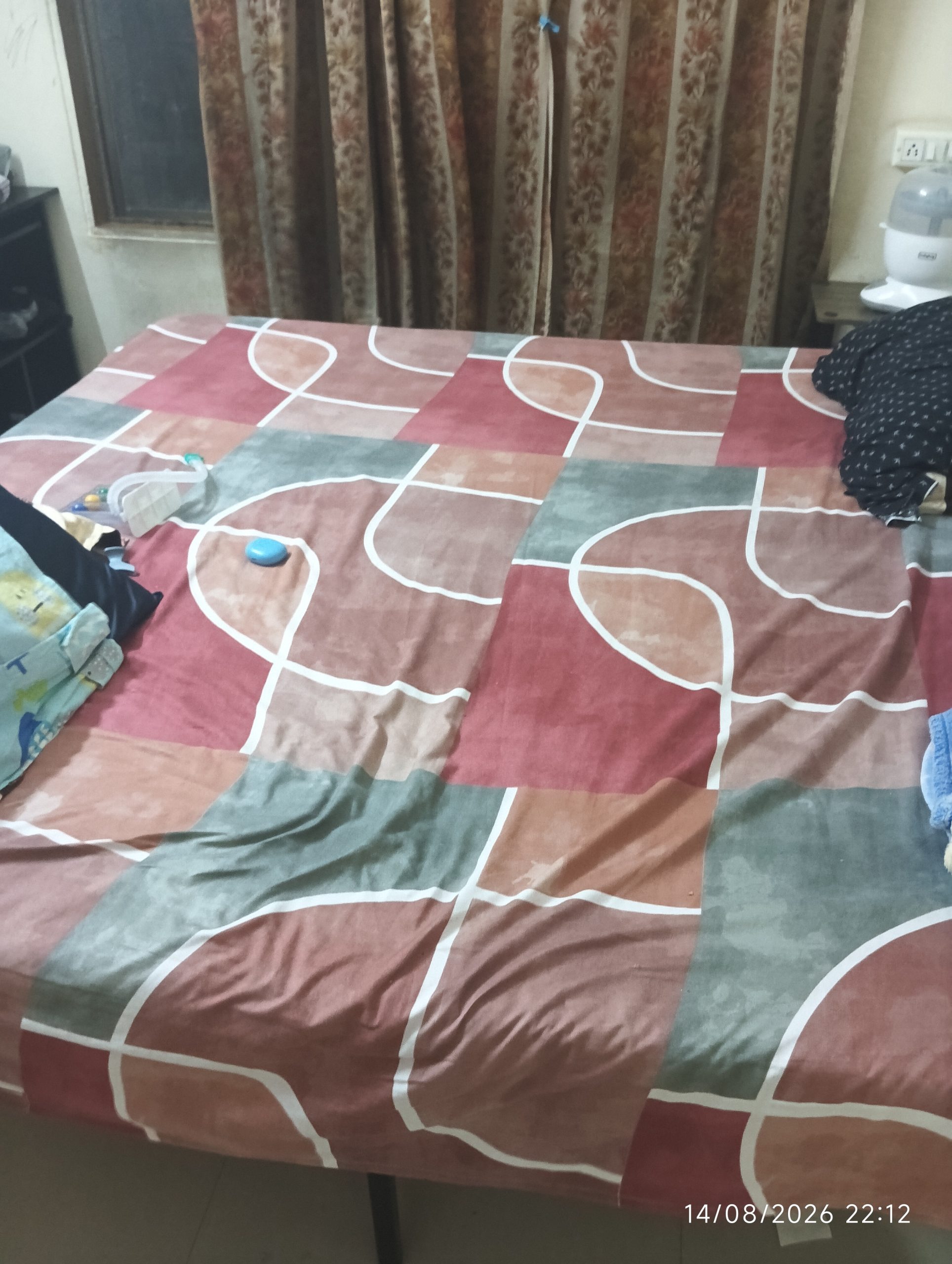 Iron bed without storage with mattress 6.5″/7″
