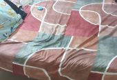 Iron bed without storage with mattress 6.5″/7″