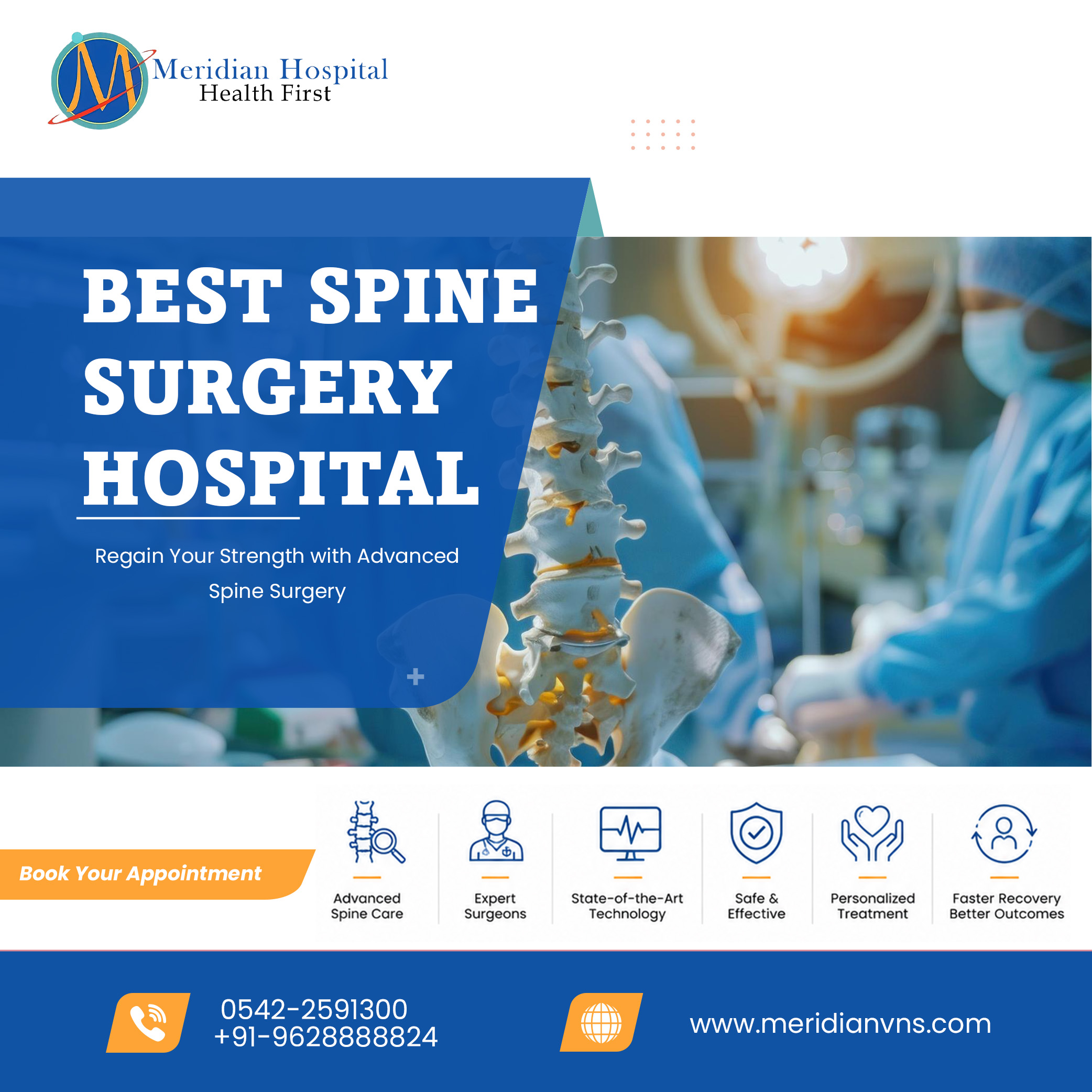 Best Spine Surgery Hospital for Advanced Orthopedic Care