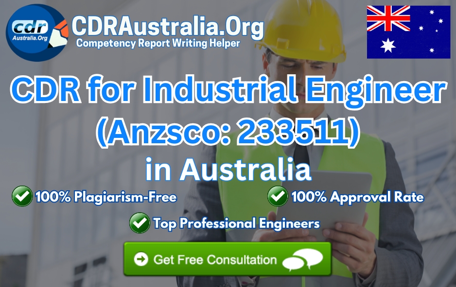 CDR for Industrial Engineer (ANZSCO: 233511) – CDRAustralia.Org