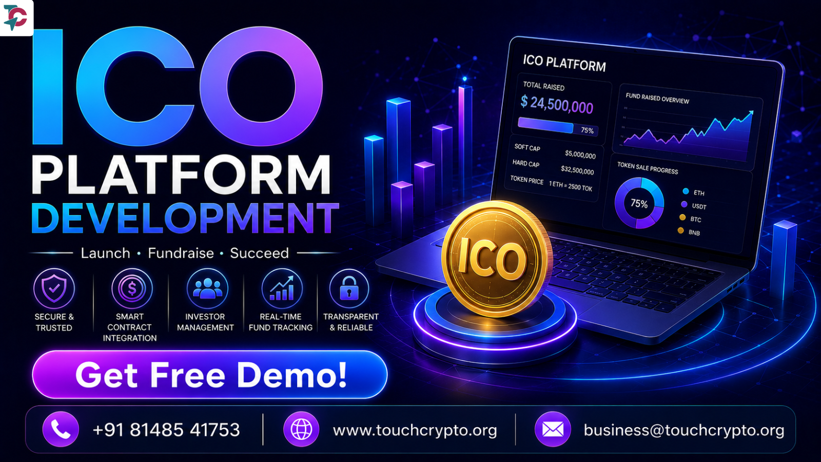 Build a Custom ICO Platform for Your Token Sale