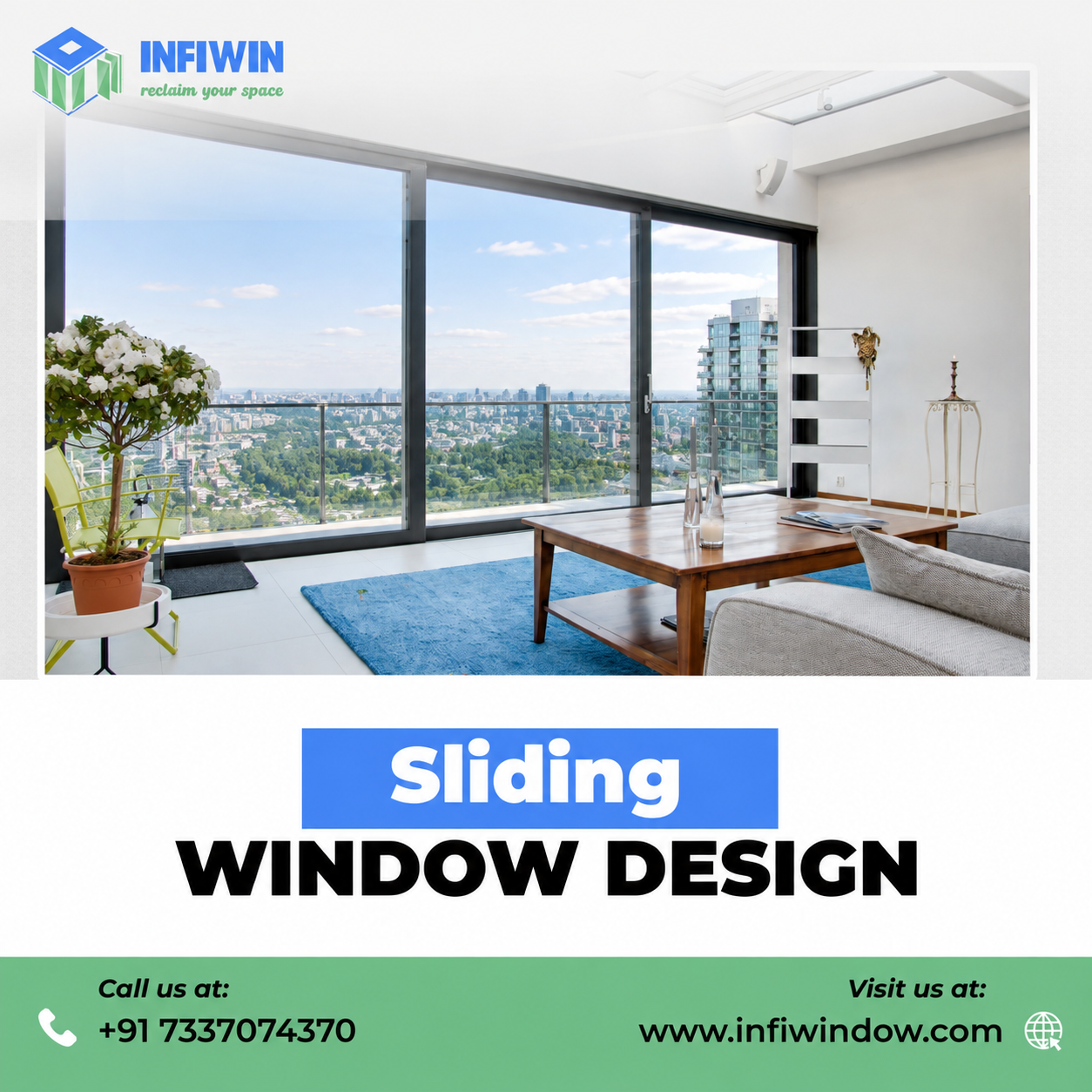 Sliding Window Design for Stylish Spaces