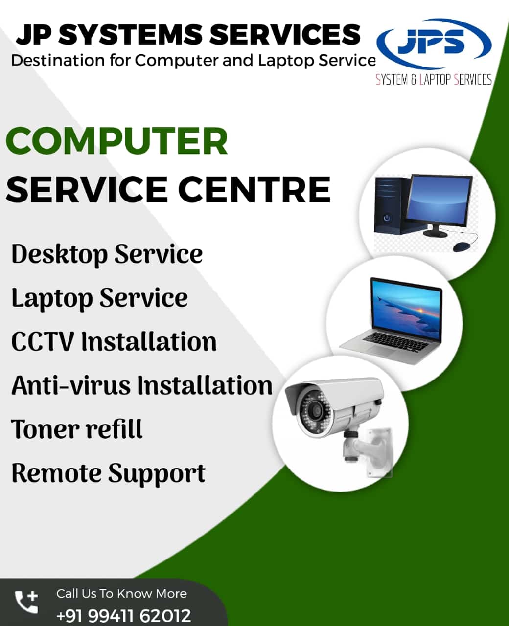 COMPUTER AND LAPTOP SERVICE THIRUNINRAVUR