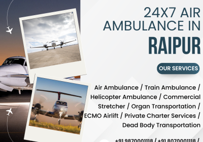 24×7-Air-Ambulance-in-Raipur
