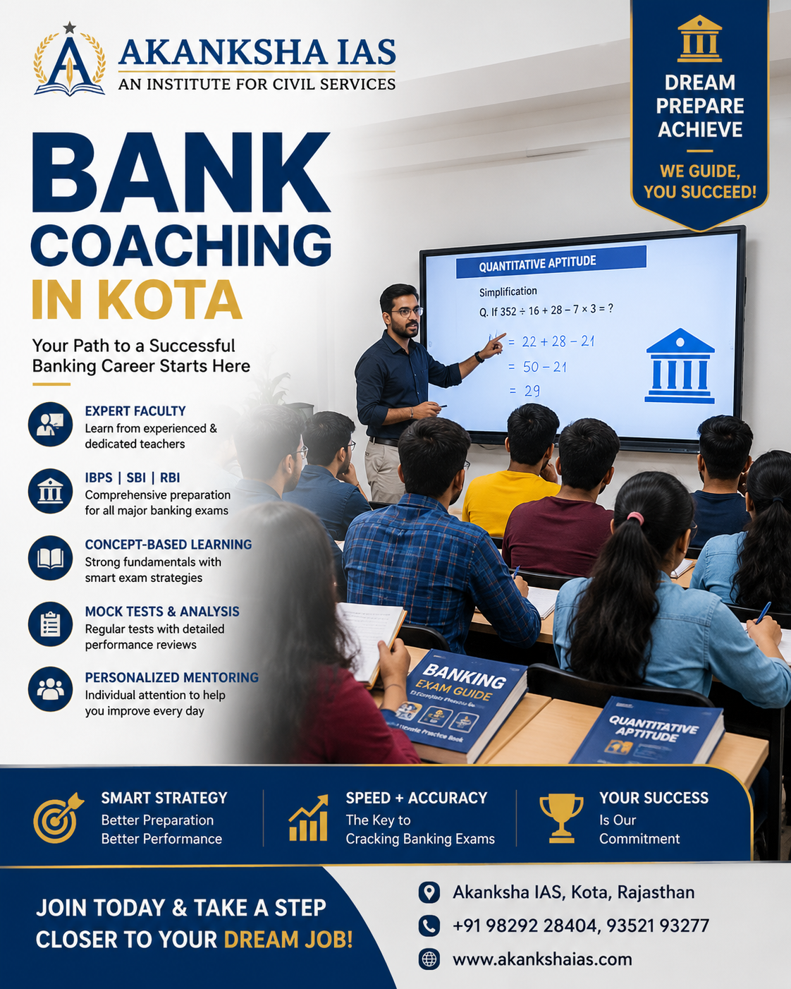 Akanksha IAS provide RAS coaching in Kota