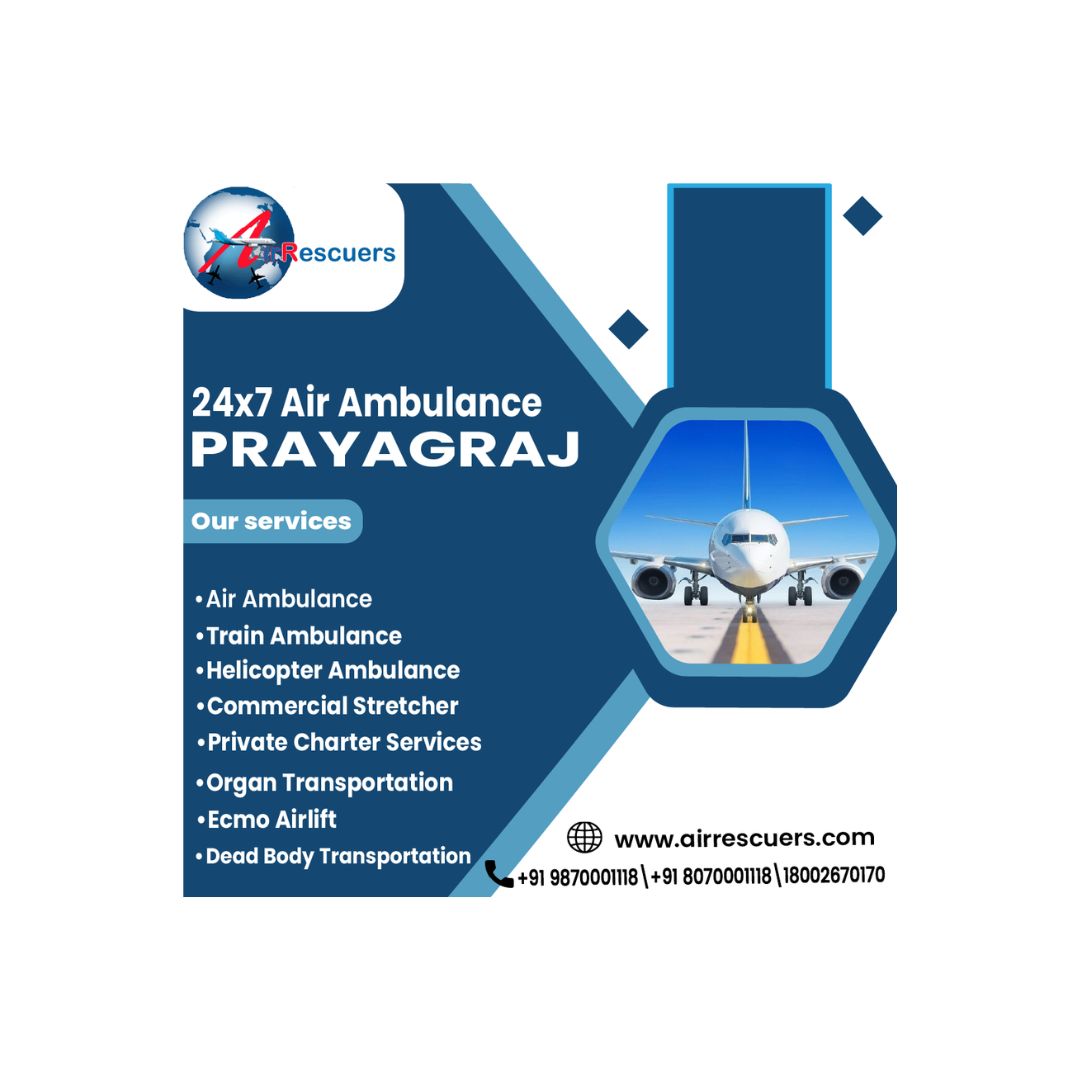 Emergency Air Ambulance Support in Prayagraj