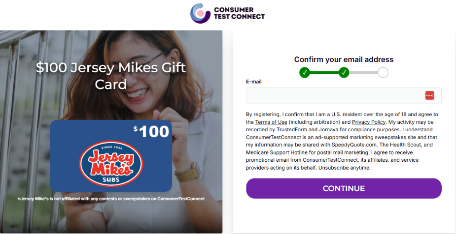 Get a $100 Jersey Mikes Gift Card!