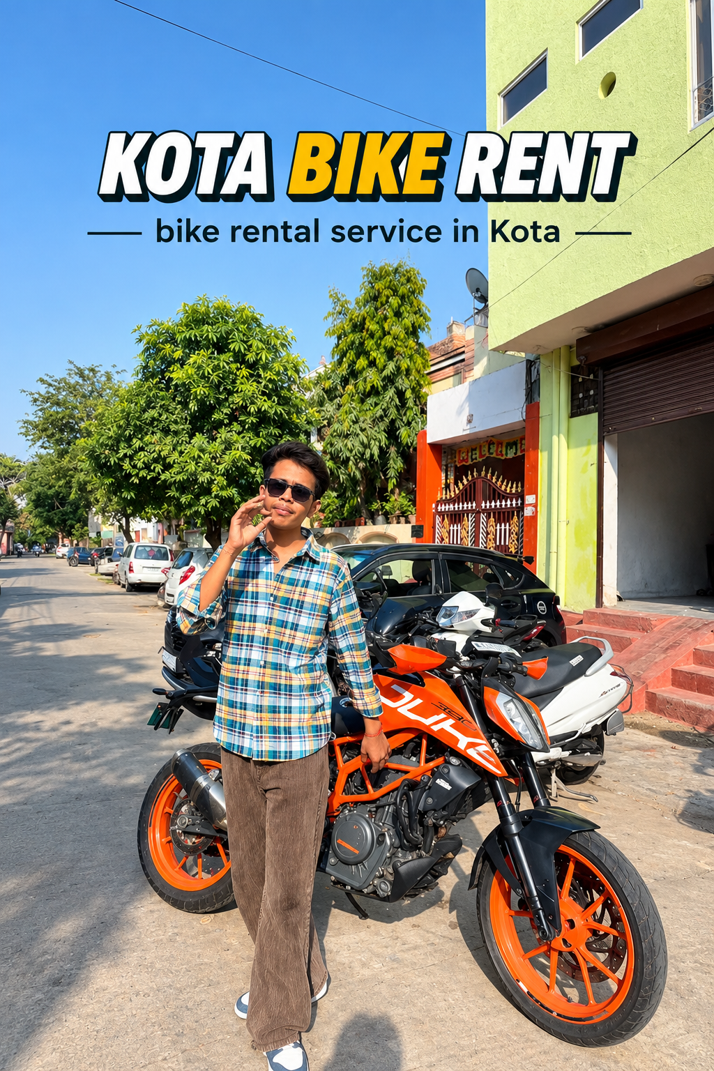 kota bike rents motorcycle rental in Kota